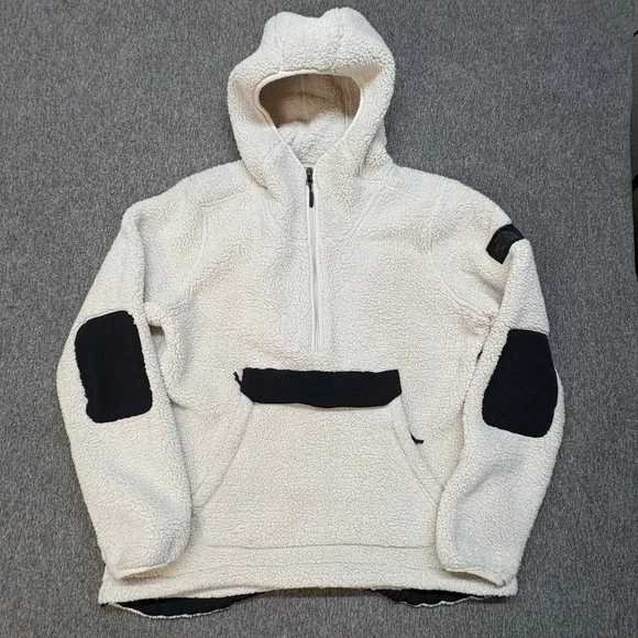 The North Face Campshire Pullover Hoodie Women's Sherpa Fleece Hoodie Warm Large - Picture 4 of 14